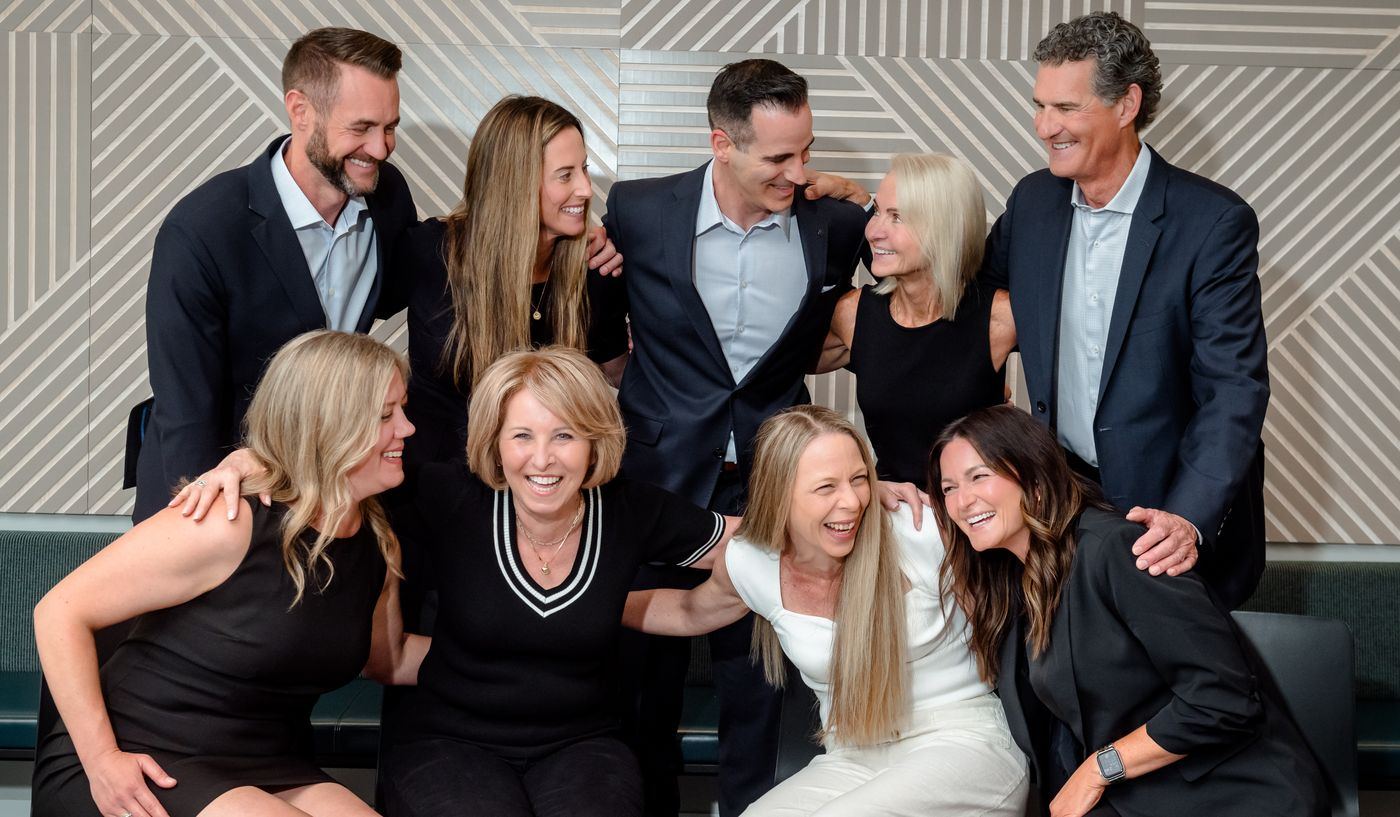 The Hockfield team sharing a laugh
